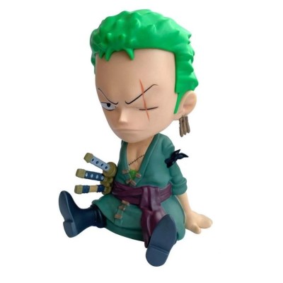 ZORO ONE PIECE EL GALO HUCHA CHIBI 18CM PLASTOY