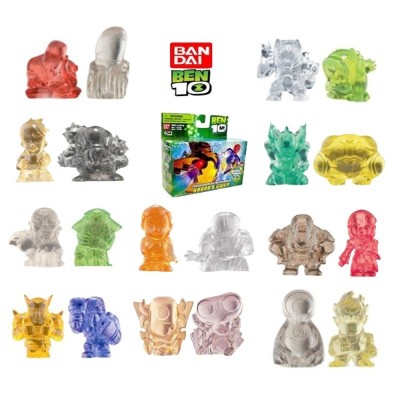 BEN 10 ROCAS ALIENIGENAS TRANSFORMABLES BEN 10 FIGURA EN CAJA SURTIDAS