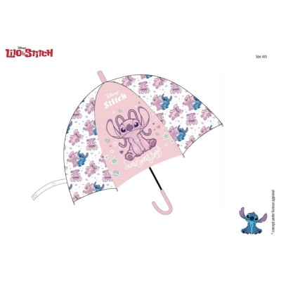 Stitch Paraguas transparente auto 48cm