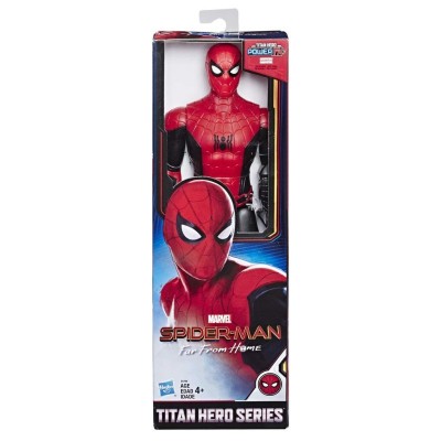 Figura de acción Marvel Titan Hero Series Spider-Man Lejos de casa Spiderman 30cm