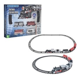 TREN B/O/L/S 4PCS WAGON 16PCS RAILS 110CM