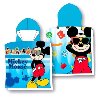 Mickey Poncho Microfibra 50x100cm