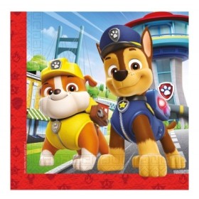 PAW PATROL SERVILLETAS 33x33 CM