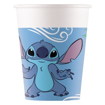 STITCH VASOS PAPEL 200ML (8UND)