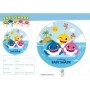 BABY SHARK PLATOS PAPEL 23CM (6UND)