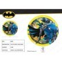 BATMAN PLATOS PAPEL 23CM (6UND)