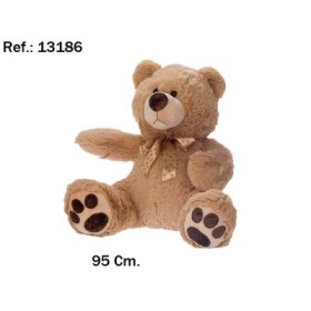 OSO PELUCHE GRANDE MARRON 95CM