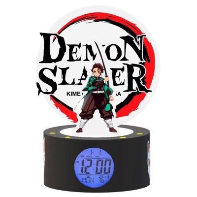 DEMON SLAYER RELOJ DESPERTADOR CON LUZ 18*23CM