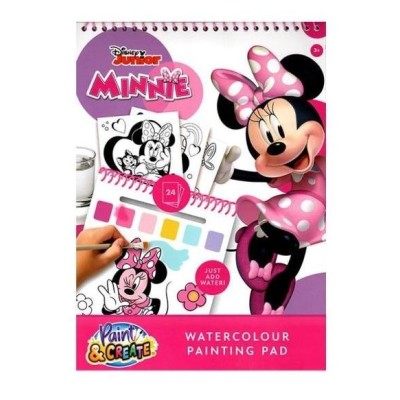 Minnie Libro acuarelas -Disney