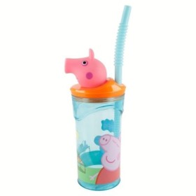 PEPPA PIG VASO CON 3D FIGURA 360ML