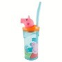 PEPPA PIG VASO CON 3D FIGURA 360ML