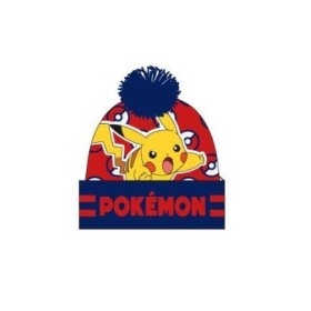 POKEMON GORRO CON POMPOM