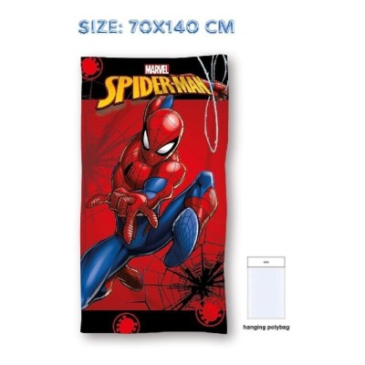 SPIDERMAN TOALLA MICROFIBRA  70X140CM,240GR