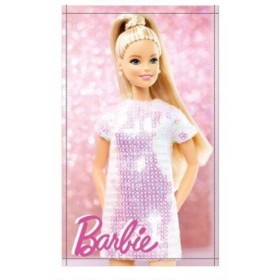 BARBIE TOALLA DE POLYESTER 70x140CM