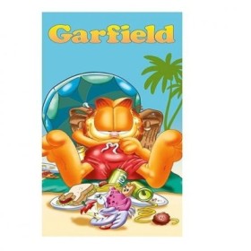 GARFIELD TOALLA PLAYA MICRO