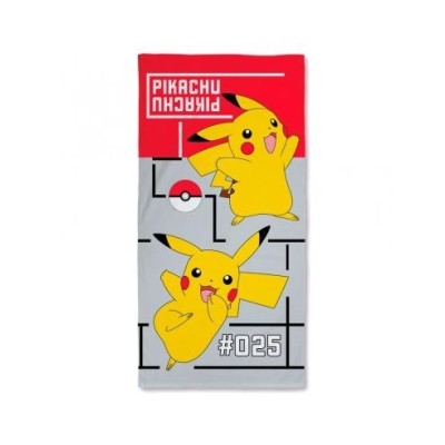 PIKACHU POKEMON TOALLA ALCOTON 70*140CM