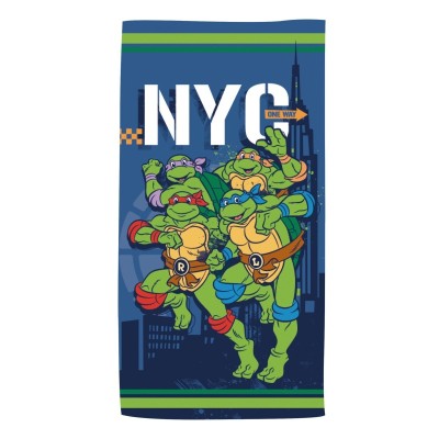 TORTUGAS NINJA TOALLA DE MICROFIBRA DE 70X140CM