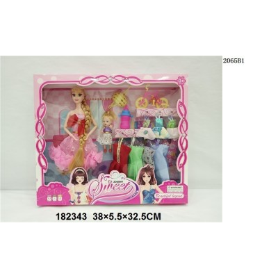 MUNECA PRINCESAS CON VESTIDOS