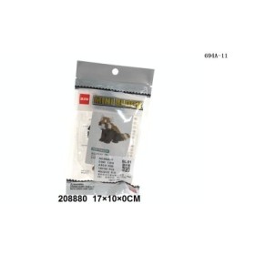 MINI BLOCK 120 PIEZAS - PANDA ROJA