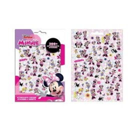 MINNIE SET DE PEGATINA 4HOJAS 300U