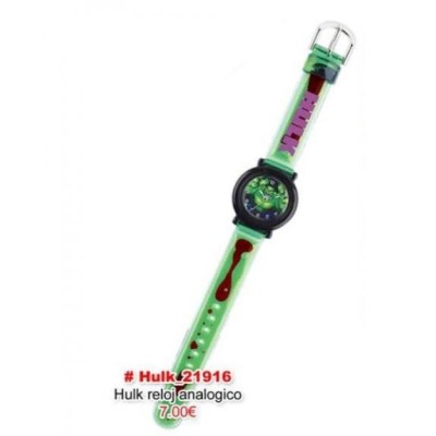 HULK RELOJ ANALOGICO