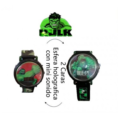 HULK RELOJ DIGITAL
