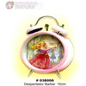 DESPERTADOR BARBIE 10CM