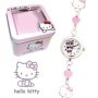 HELLO KITTY RELOJ ANALOGICO PULSERA CADENA METAL - CAJA METAL