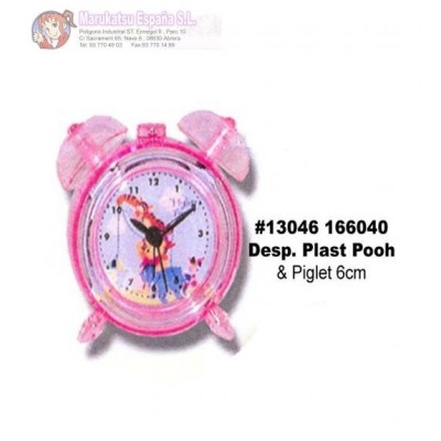 DESPERTADOR PLASTOICO WINNIE THE POOH 6CM