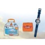 PLANE SET RELOJ METALICO