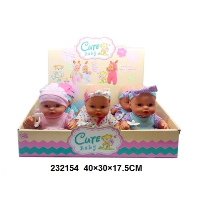 munecas con sonido 12 tonos 25 cm exp 9u