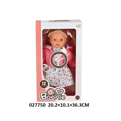 muneca con sonido 30cm