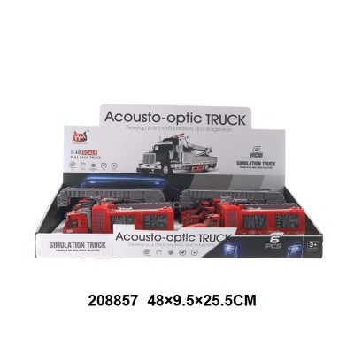 Camión de bomberos con luz y sonido