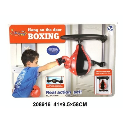 Juego de boxeo con puerta colgante