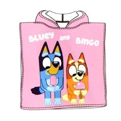 bluey poncho polyester 50*110cm