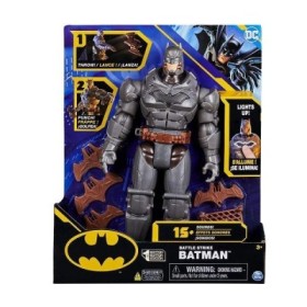 FIGURA SPIN MASTER BATMAN 30cm LUZ/SONIDO