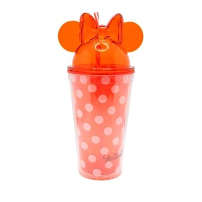 MINNIE VASO CON CANA 3D 535 ML-DISNEY