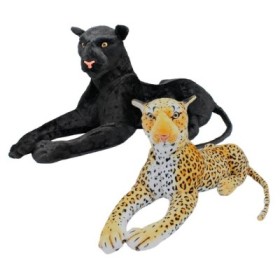 PELUCHE LEOPARDO Y PANTERA 2MODELO 88 CM