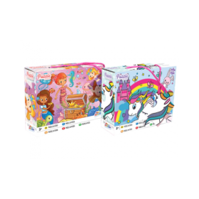 PUZZLE GLITTER 24 PIECES 30X40CM