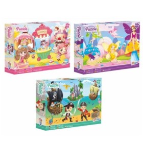 PUZLE 35 DIJELNE 46x32 CM- VILE, PIRATI, CUPCAKES