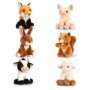 ANIMALES PELUCHE 6MODELO SOFT 15CM