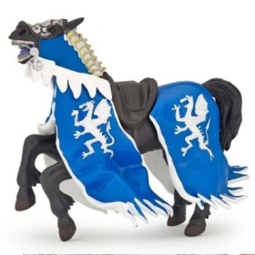 FIGURA CABALLO REY DRAGON AZUL ( PAPO ) 39389