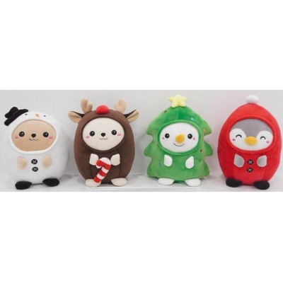 KAWAII PELUCHE SOFT XMAS NAVIDAD 4MODELO 30CM