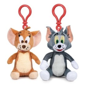 TOM & JERRY PELUCHE CON LLAVERO 2MODELO 10CM