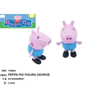 FIGURA HERMANO GEORGE-PEPPA PIG  5.5CM-COMANSI
