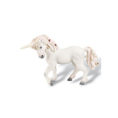UNICORNIO ROSA PALO FIGURA-BULLYLAND