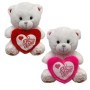 OSO PELUCHE CON CORAZON TE QUIERO 2MODELO 35CM