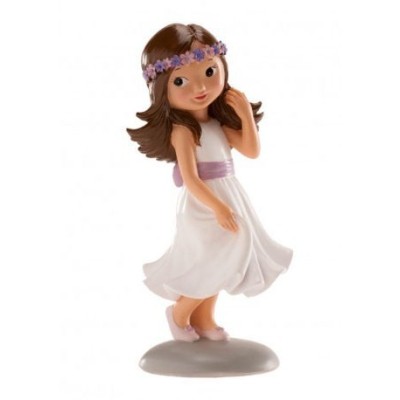 FIGURA DE COMUNION NINA IRENE 15CM