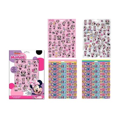MINNIE SET PEGATINAS 300