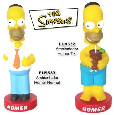 SIMPSONS HOMER FIGURA CON AIR FRESHENER